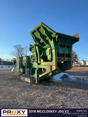 Used 2016 MCCLOSKEY J50 V2 Jaw Crushers Pennsylvania US | Proxy Equipment #1426052