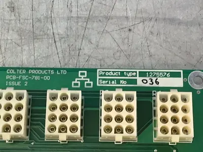 Used COLTER PRODUCTS PCBFSC78100 Printed Circuit Boards (PCB) Ohio US | HGR 24 #1358105
