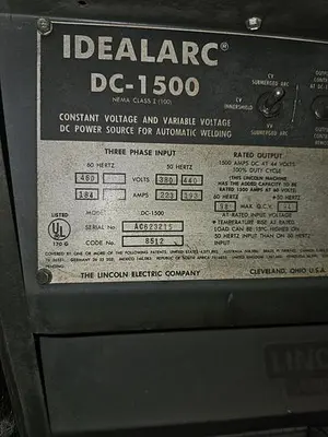 USED 1982 LINCOLN DC-1500