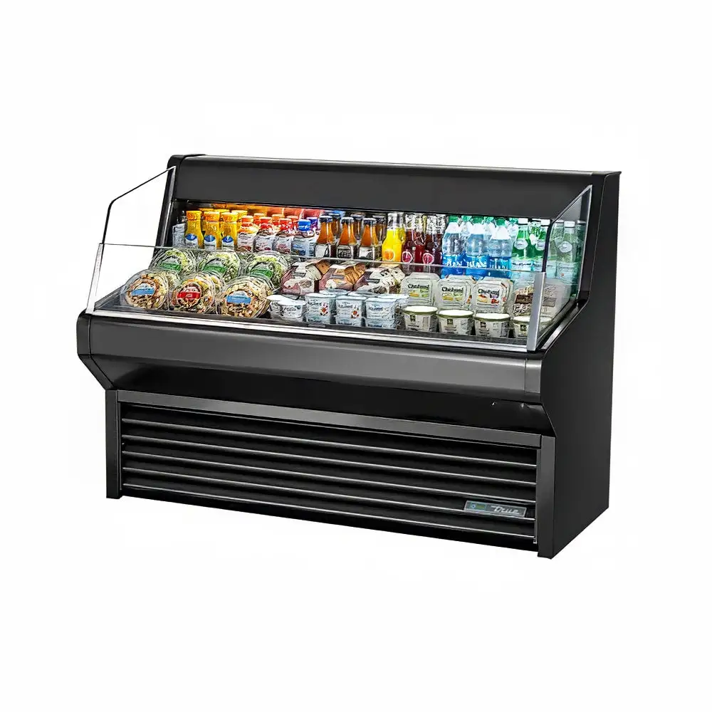 Used True THAC-60-HC-LD BLK Open Air Merchandisers (coolers) Illinois US | Falcon Restaurant Supply #1373799