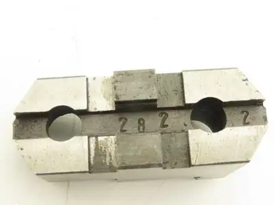 282 Steel Lathe Chuck Jaws Reversible T-Track mount Set of 3