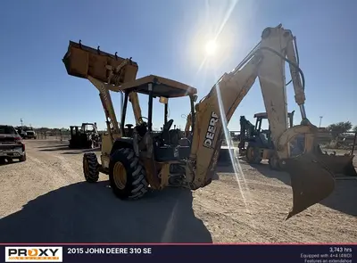 Used 2015 JOHN DEERE 310 SE Backhoe Loaders Texas US | Proxy Equipment #1381319