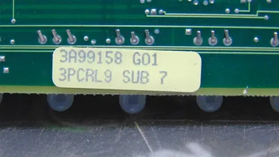 Westinghouse 3PCRL9 Ovation Local I/O Interface Board 3A99158G01 Sub. 7 Used