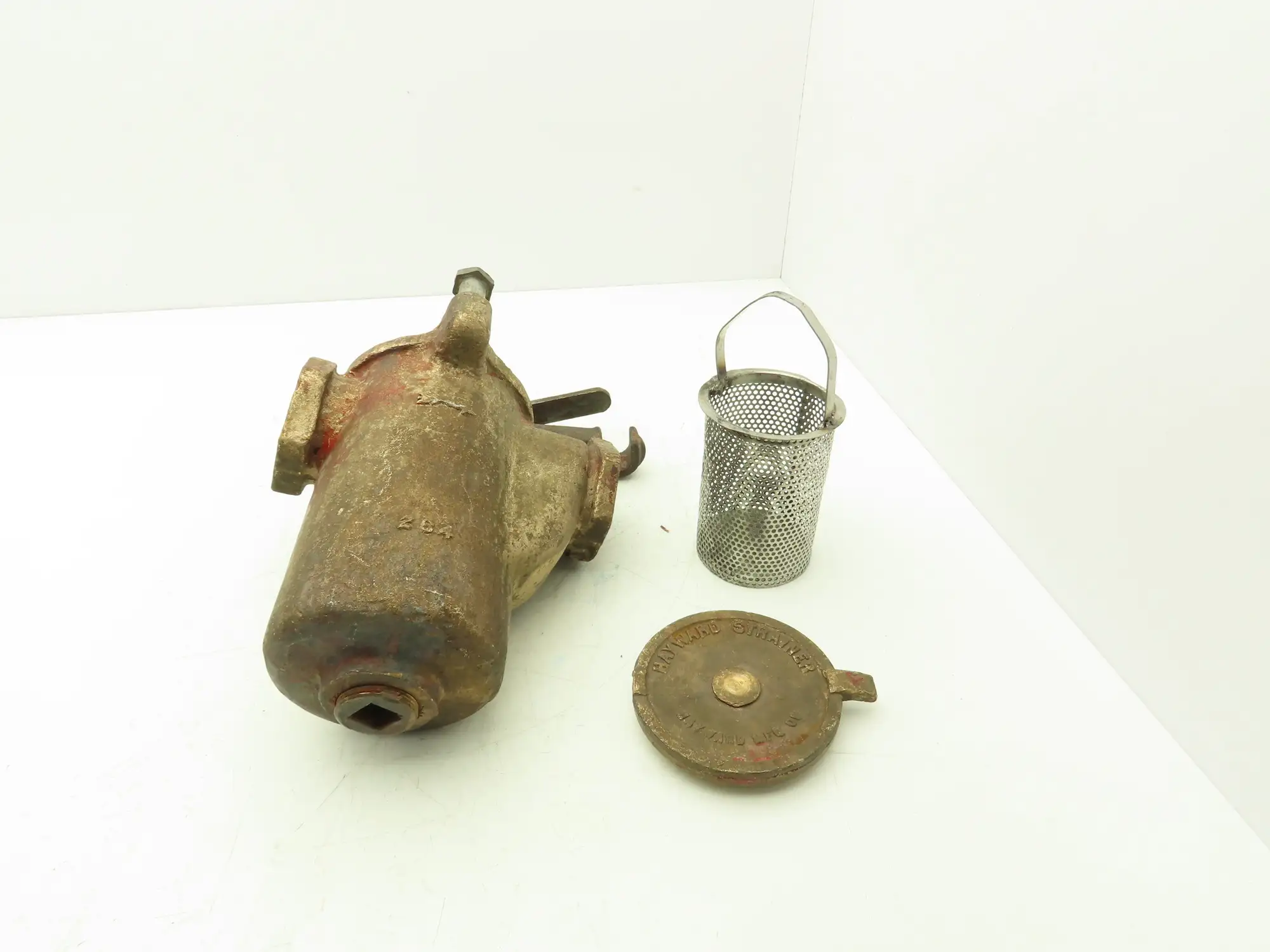 Hayward Model 72 Simplex 2" NPT Inline Basket Strainer Bronze 200 PSI