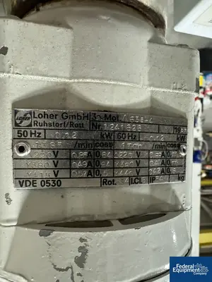 USED Glatt Glatt GPCG 1 Fluid Bed Dryer, S/S