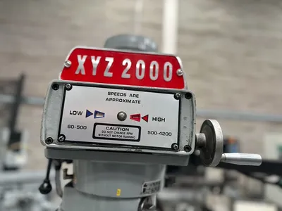 2018 XYZ PRO 2000 Vertical Mills | Charter Auctions (4)