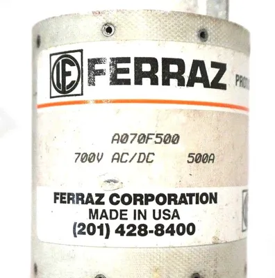 NEW FERRAZ SHAWMUT A070F500 FUSE