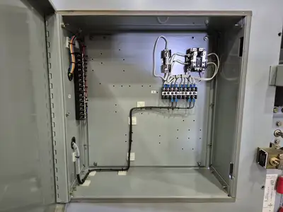 Double Fused Interrupter Switch 5 kV, 4160 Volts & Conduit Cabinet