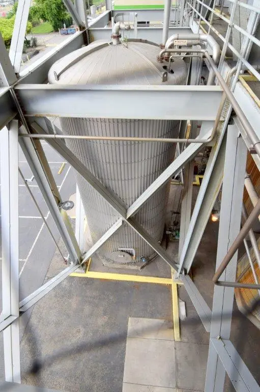 Tank, Approximately 20,000 gallon, Stainless Steel, Vertical