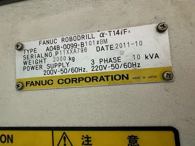 USED 2011 FANUC A-T14IFA