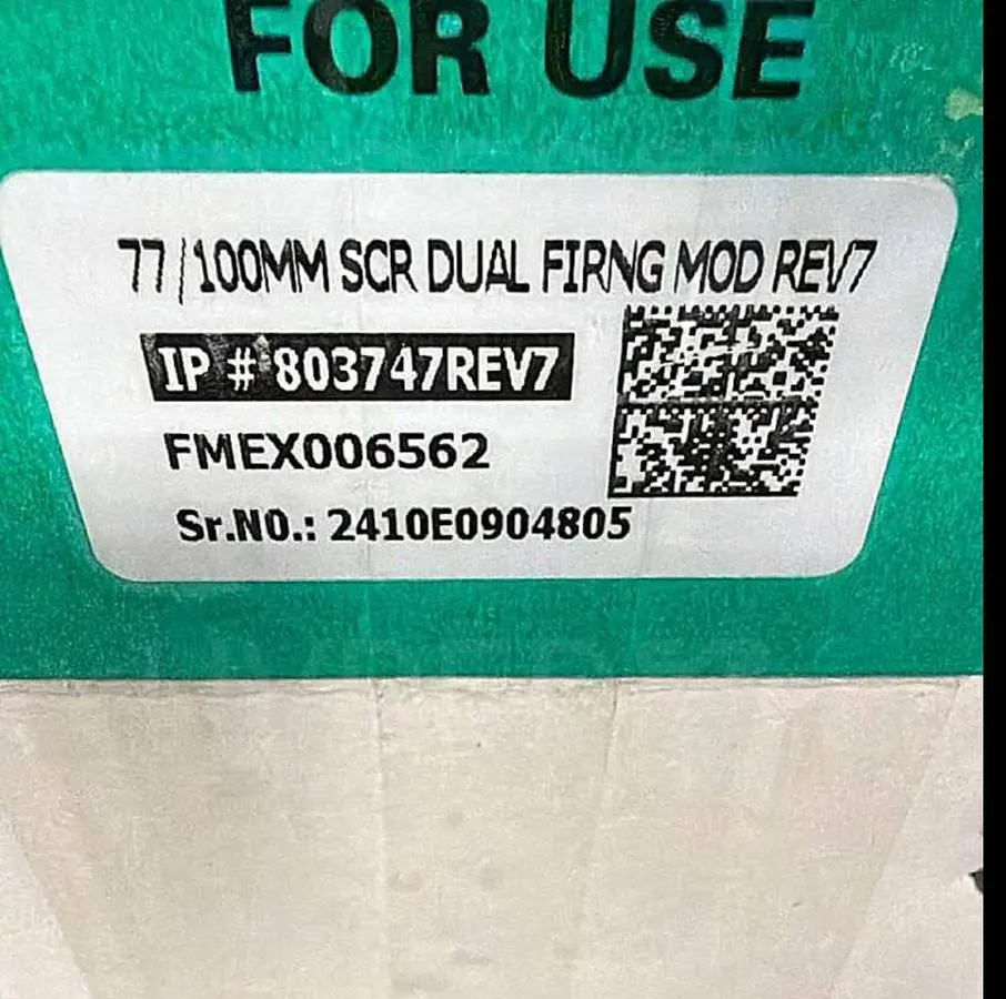 USED INDUCTOTHERM 803747 REV7 DUAL FIRING MODULE