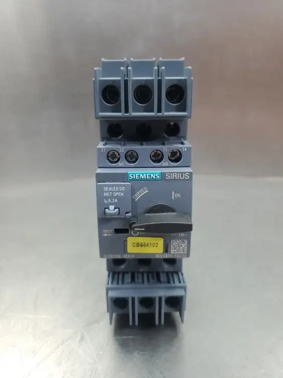 Used Siemens 3RV2811-1GD10 Circuit Breakers South Carolina US | Palmetto Automation #1151421