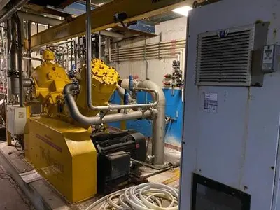 Compressor Room with Wittemann Hasselberg CO2 Packaged & Haffmans