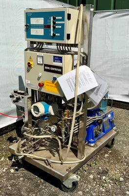 Alfa-Laval WSPX 404 SGP-31G CLARA 20 clarifier skid, 316SS.