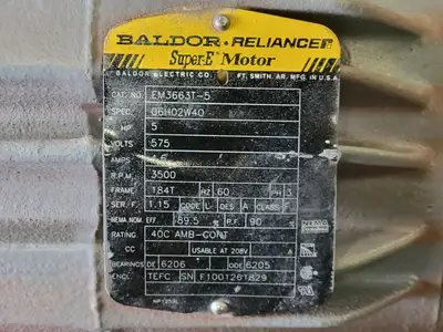 USED BALDOR EM3663T-5