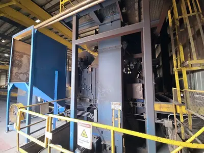 Used 2008 Blastec 11.25' Plate / Beam Blaster Finishing Machines Texas US | Machine Tool Bids #1509631