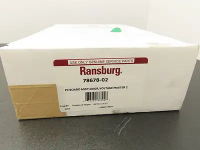 Ransburg 78678-02 Door Voltage Master 2 PC Circuit Board Assy