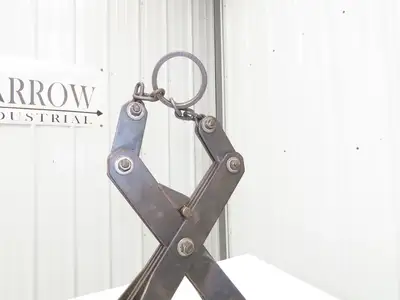 Lifting Tongs Industrial Scissor Lifter Beam Clamp 7" Edge Custom