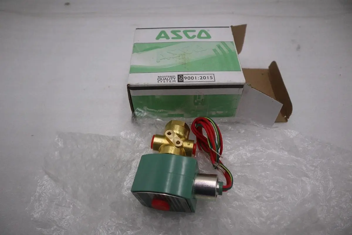 ASCO 8320G174 solenoid valve, 1/4", NEW WITH BOX STOCK G563