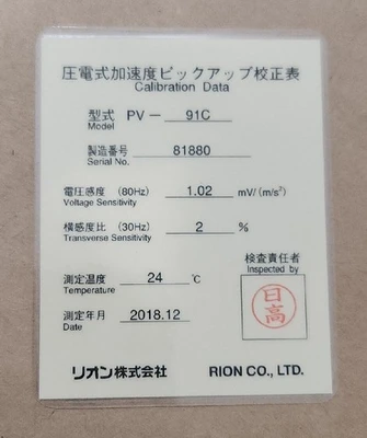 NEW RION PV-91C
