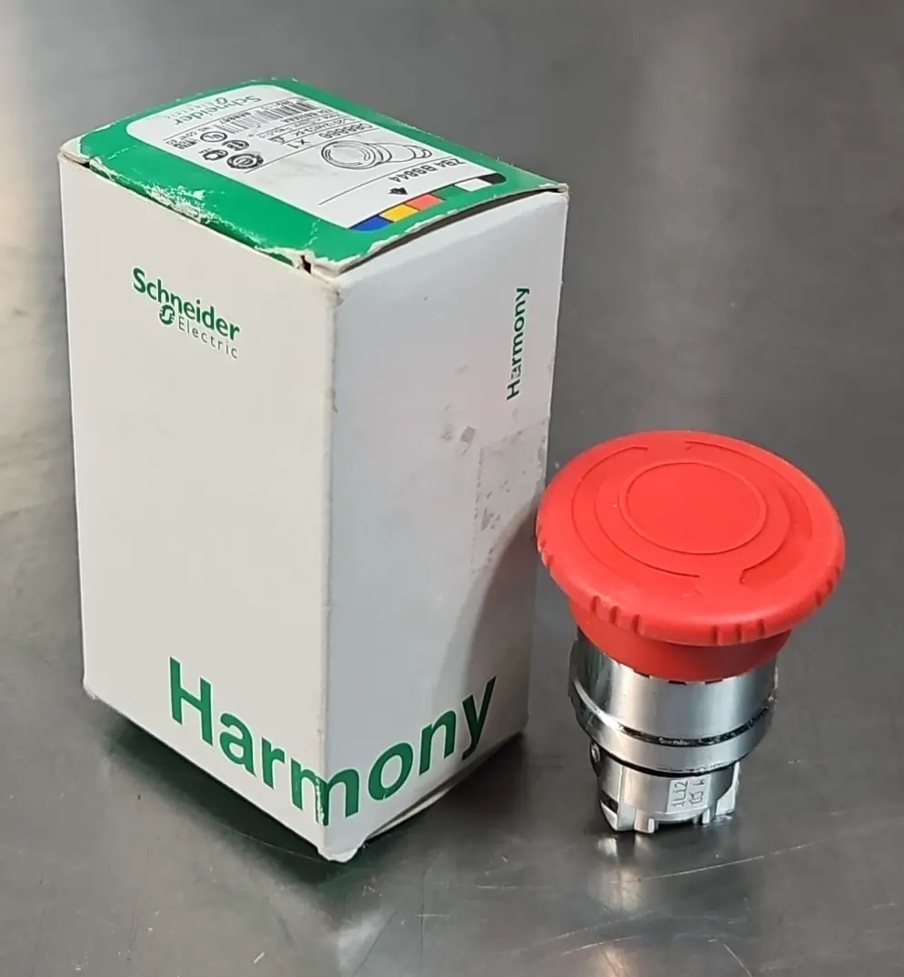 Schneider ZB4BS844 Emergency Stop Pushbutton Scram Button Harmony Switch Loc4C18