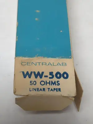 New | in-Stock CENTRALAB WW-500 Miscellaneous Equipment (Electrical & Power) | Surplus Asset Holdings #1201648