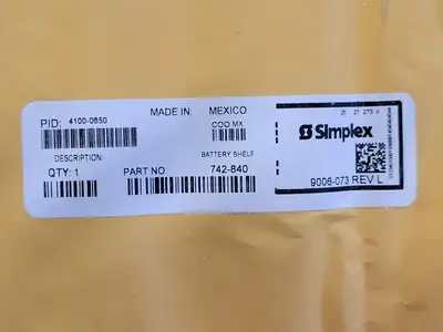 USED SIMPLEX 4100-0650