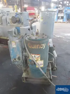 USED Quincy 10 HP Quincy Vacuum Pump, Model QSVB10WN3C