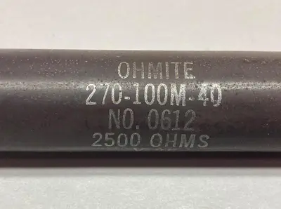 USED OHMITE 0612 270-100M-40