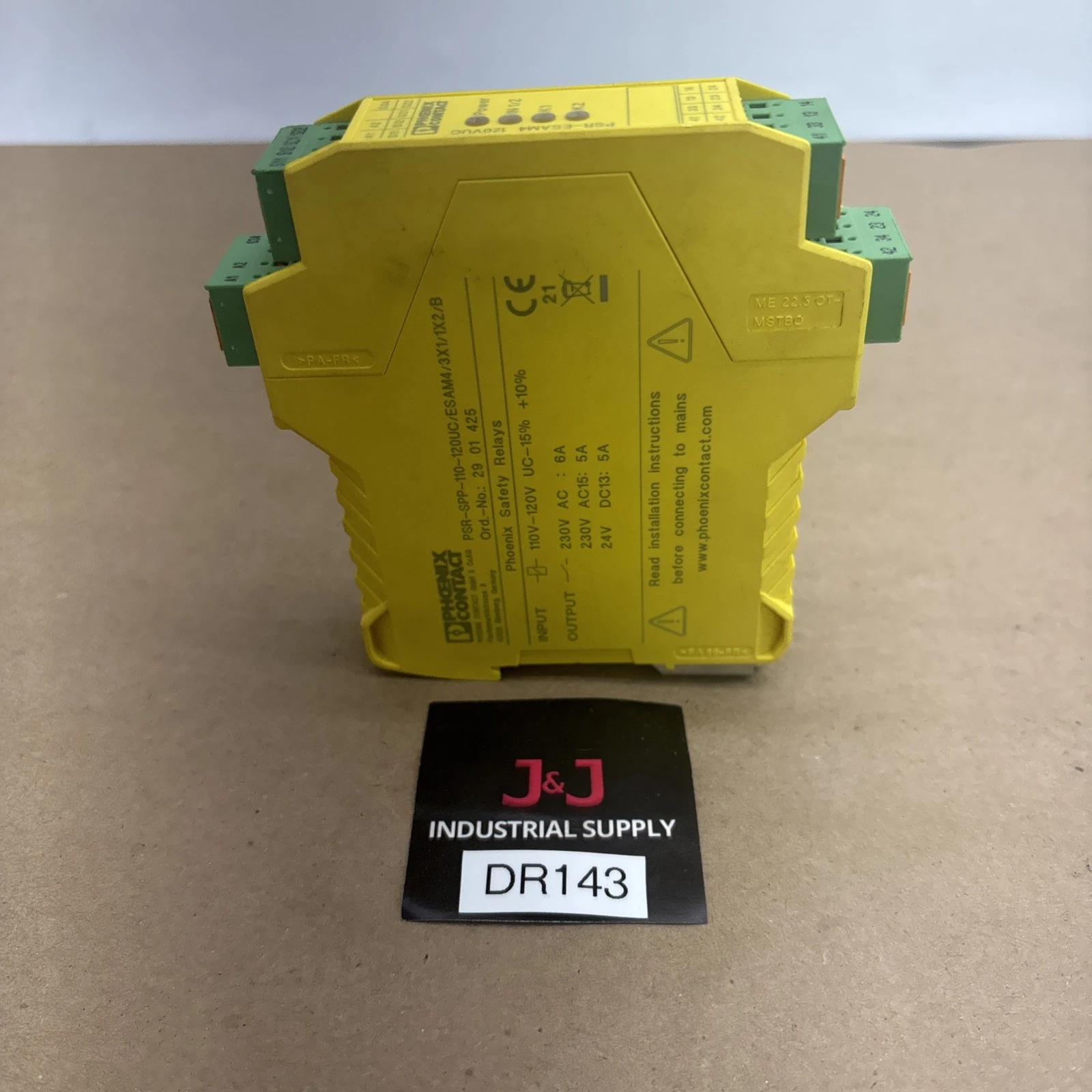 USED PHOENIX CONTACT PSRSPP110120UCESAM43X11X2B
