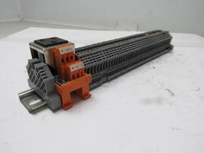 Morsettitalia EURO-2.5 Gray Terminal Block Din Rail 2.5Mm 800V 24Amp Lot of 40