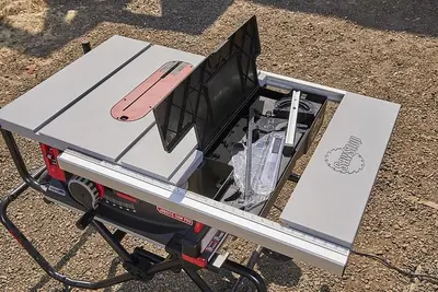 NEW SAWSTOP 10" JOBSITE SAW PRO W/MOBILE CART & HIGH/LOW FENCE SYSTEM
