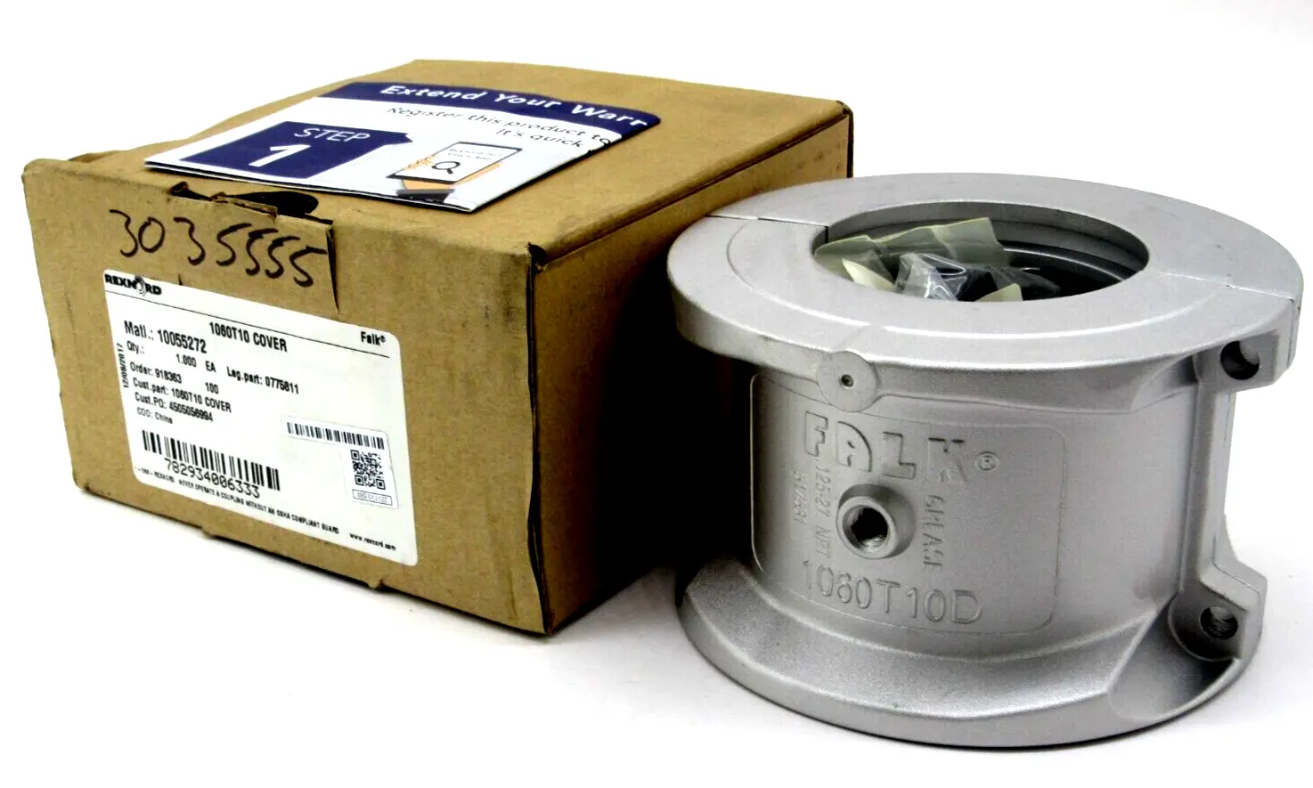 NEW REXNORD 1060T10 COVER ASSEMBLLY 0775811 1060T10D