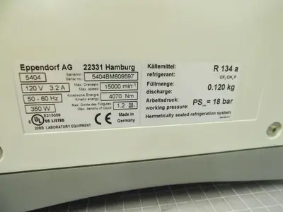 Used EPPENDORF 5424R Miscellaneous Laboratory Equipment Texas US | Aucto #1307319