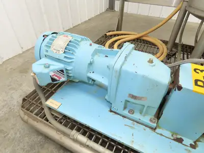 Full Jacket Steam Kettle 15 Gallon Lightnin Mixing Tank Additive Pump Flow Meter