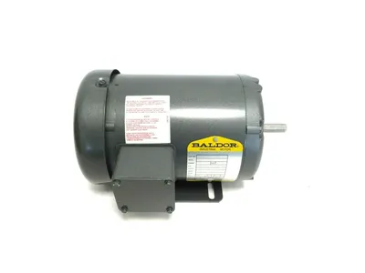 NEW BALDOR C0046708 MOTOR 575V 3450RPM .33HP 1/2" DIA. 34-4-482