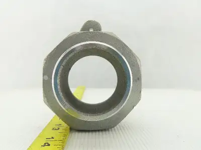 Anodized Aluminum Cam-and-Groove Hose Coupling Size 3 Plug 2 NPT Male End