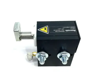 Used Bosch Rexroth Pneumatic Stop Gate Module, Damping VE2/D-60 Pneumatic Cylinders Michigan US | Maverick Industrial Sales #1454227