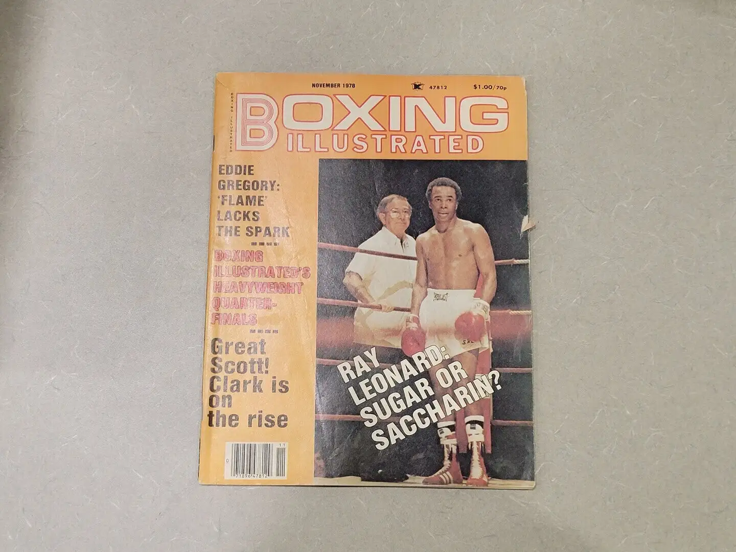 USED BOXING NOVEMBER 1978