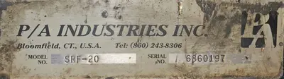 USED 1997 PA INDUSTRIES SRF-20