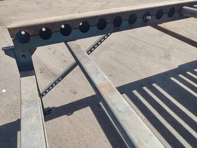 42" X 360" INFEED ROLLER CONVEYOR: STOCK #23679