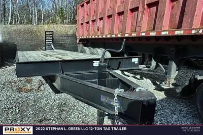 Used 2022 STEPHAN L. GREEN LLC 12-TON TAG TRAILER Flatbed Trailers New Jersey US | Proxy Equipment #1377930