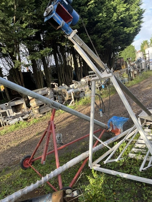 Astwell M/S Auger Conveyor 90 mm dia x 3800 mm long 2.2 kw