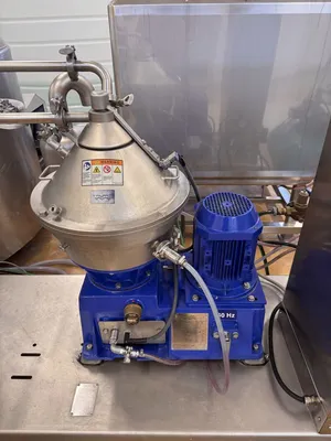Alfa-Laval LAPX 404 SGP-31G/GC CLARA 20 HF clarifier skid, 316L SS.