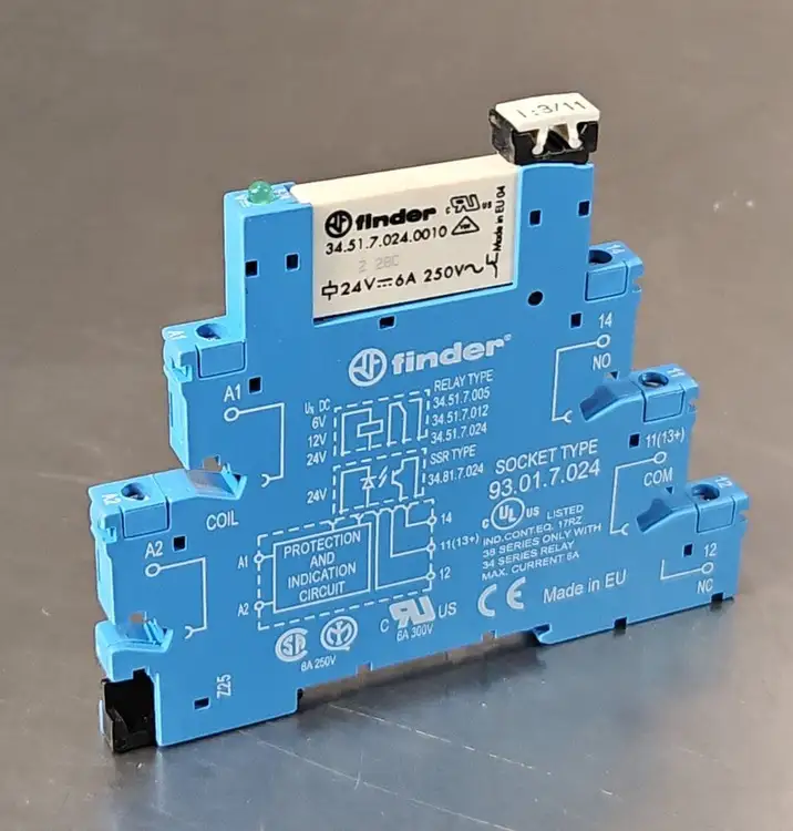 Used Finder 93.01.7.024 Relays & Switches | Palmetto Automation #1156228