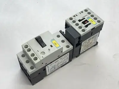 Used Siemens Contactor Starter Combination 1.4-2A 400VAC 24VDC PLC Contactors Michigan US | Maverick Industrial Sales #1401893