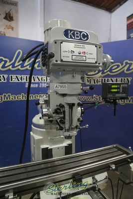 Used 2013 KBC TUM-1VS Vertical Mills California US | Sterling Machinery Exchange #1465584