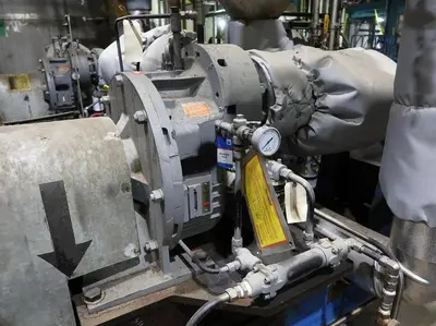 SUNDYNE SUNFLO HONEYWELL P-3000 BOILER FEED WATER PUMP WITH 150 HP MOTOR 400 GPM