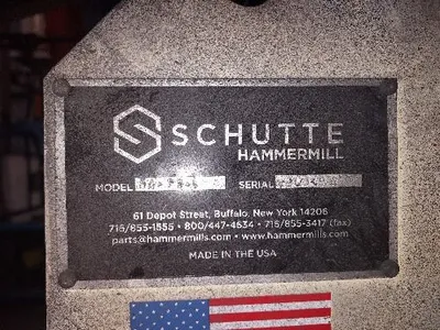 Used 2019 SCHUTTE BUFFALO HAMMERMILL _UNKNOWN_ Lump Breaker Ohio US | HGR 24 #728547