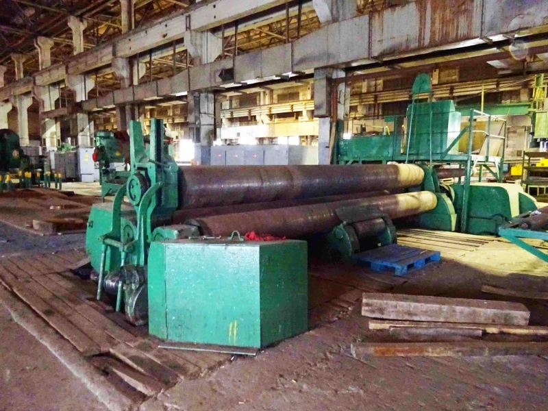 TOS 4-rolls Plate Bending Rolls, in good usedcondition